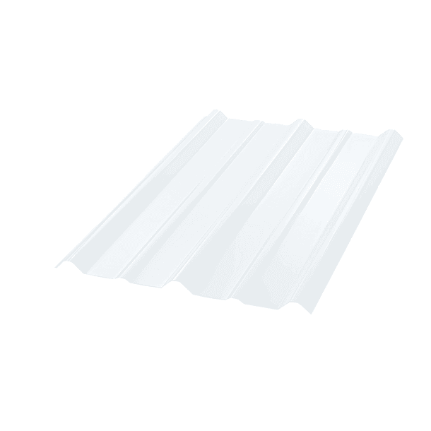 Teja Policarbonato Trapezoidal Translúcida de 3,6 Metros 