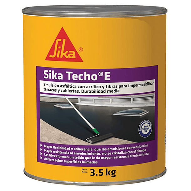 Sika Techo E de 3.5 Kg 