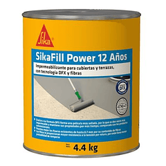 Sikafill Power 12 Años Gris de 4.4 Kg