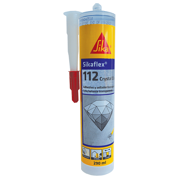 Sikaflex-112 Crystal Clear de 300 ml 