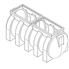 Septilisto Sistema Séptico Integrado de 1650 Litros 2
