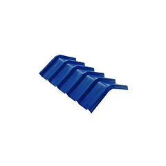 Caballete Forte Azul UPVC de 2 mm por 0.60 x 0.94 Metros