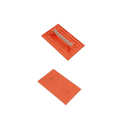 Llana Plástica Naranja de 33.9 x 21 cm