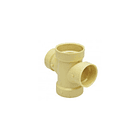 Tee Sanitaria Doble Reducida de 3