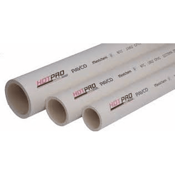 Tubo CPVC RDE 11 de 1/2