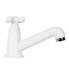 Grifería Lavamanos Baja Blanca 2