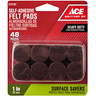 Almohadillas Autoadhesiva De Fieltro Oscuras 3