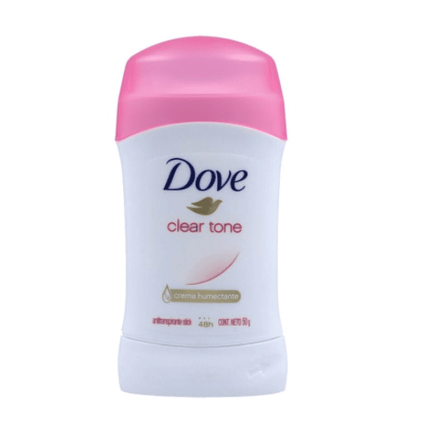 Desodorante Stick Clear Tone Dove Frasco x 50g 1