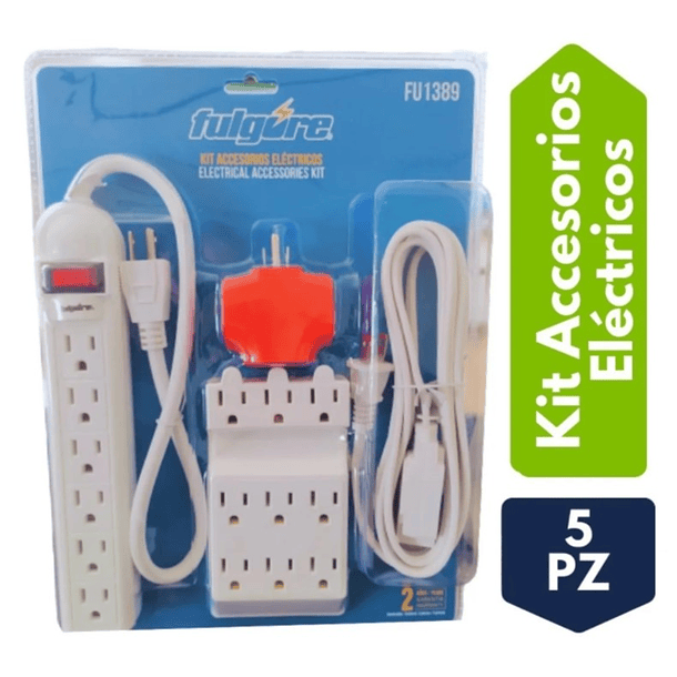 Kit De Accesorios Electricos 5 Pz 