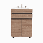 Combo Mueble Aluvia Miel a Piso con Lavamanos 60 x 45 cm 2