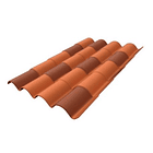 Teja Colonial Pintada 1.60 mt 1