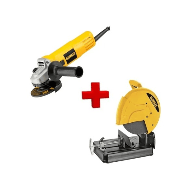 Kit Tronzadora D28730-b3 + Pulidora Dwe4010-b3 Dewalt 