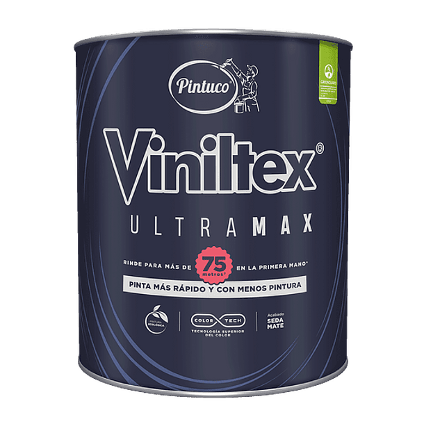 Viniltex Ultramax Blanco 1/4  Galón 