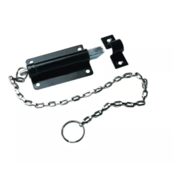 Picaporte Cadena 3 Pulgadas Negra 