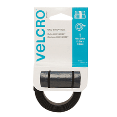 Cinta Velcro Celina 30mm De 5 Metros Color Negra