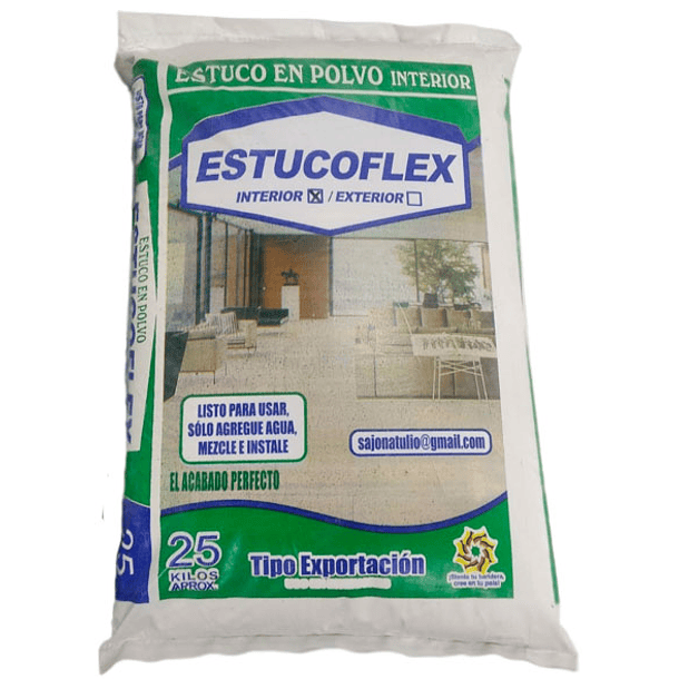 EstucoFlex Interior En Polvo 25 kg 