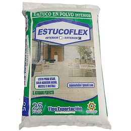 EstucoFlex Exterior En Polvo 25 kg