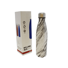 Botella Para Agua Térmica Frio Y Calor De 500 ML Metálica
