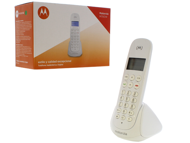 Teléfono Inalambrico Digital M 700 W Blanco