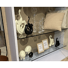 Cojín Beige Diseño Lineas En Relieve 45 X 45 Cm 2