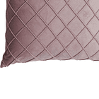 Cojín  Rosado Diseño A Cuadros 45 X 45 Cm 2