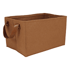 Canasta Rectangular Plegable Café 31 X 22 X 20 Cm 1