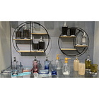 Dispensador De Vidrio Para Jabon Tapa Negra 450Ml 7.8X 2