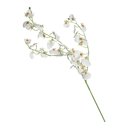 Flor Orquídea Artificial Blanca x 92 Cm