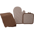 Juego De Cocina 2Pz Guante + Toalla 63 X 38 X 1.3 Cm 2