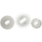 Juego De Espejos X 3 Piezas Diseños Surtidos 36 X 36 X 2 Cm 1