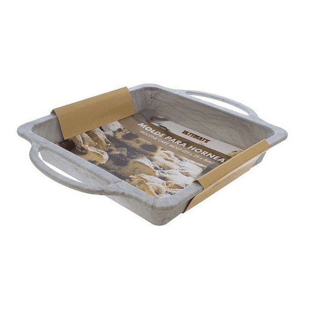 Molde Para Hornear En Silicona Cuadrado 