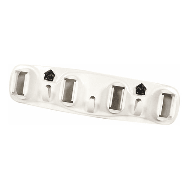 Porta Escoba Premium Blanco 