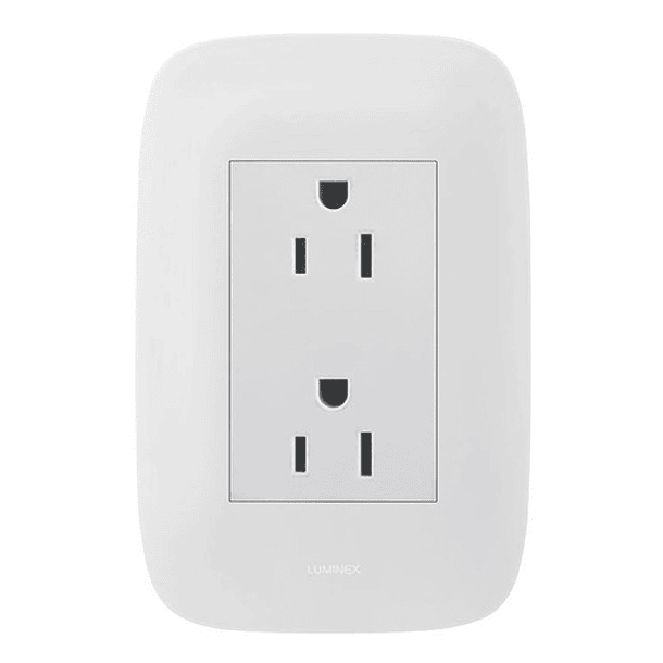 Tomacorriente Galica 2 Doble Con Polo A Tierra 