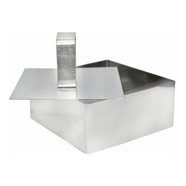 Molde Cortador Cuadrado Acero Inoxidable 
