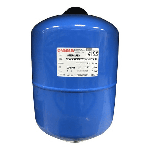 Tanque Hidroneumático De Membrana De 8 Litros 