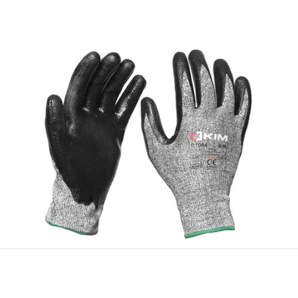 Guantes Neiro - Nitrilo Anticorte Talla L 