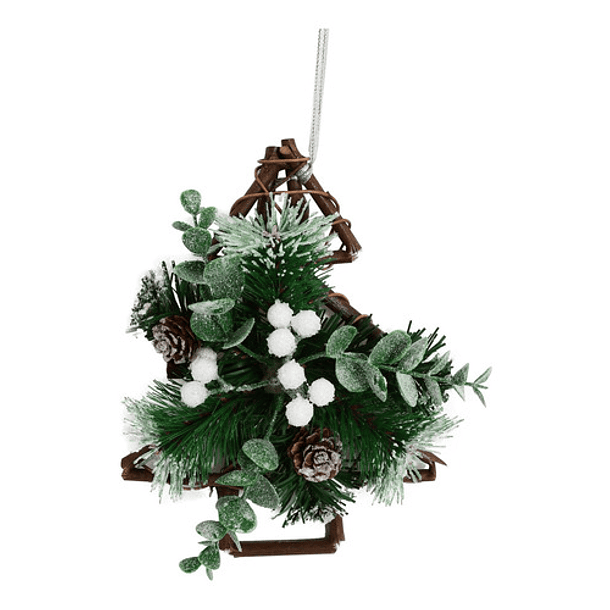 Adorno Navideño Pino Artificial De 20 Cm 