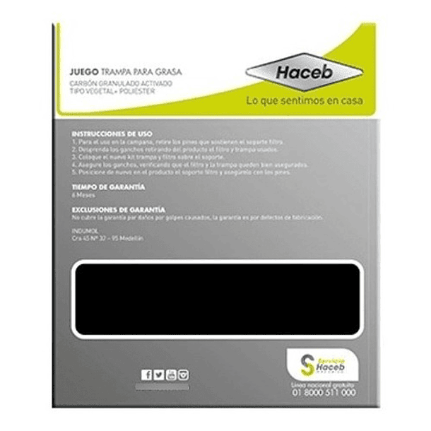 Juego Filtro-trampa Para Grasa 