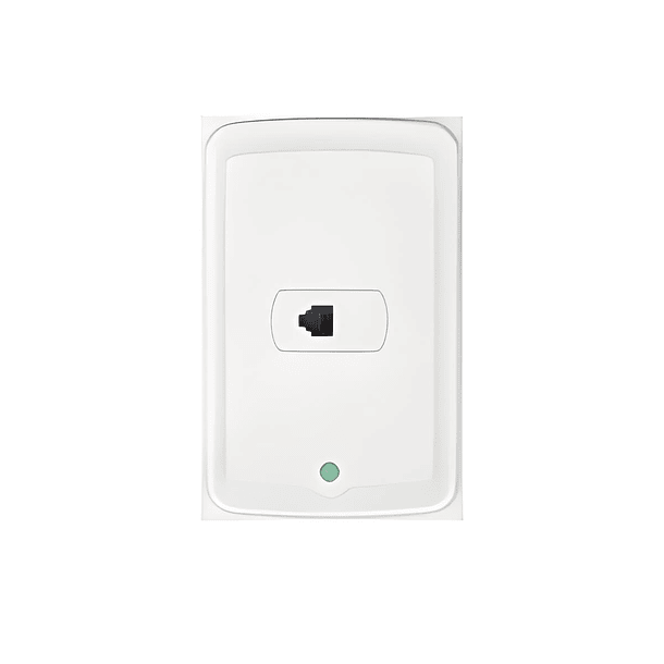 Toma Teléfono Sencillo Blanco Luminex 