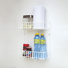 Canasta 2 Niveles Grande Blanco Rejiplas 2