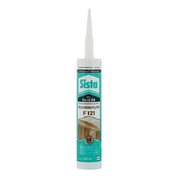 Sista F121 Transparente Policarbonato Y Pvc 300 Ml 