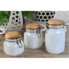 Recipiente Con Tapa De Madera 500ml 2