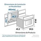 Horno De Empotrar A Gas Challenger Acero Inox 120v 6