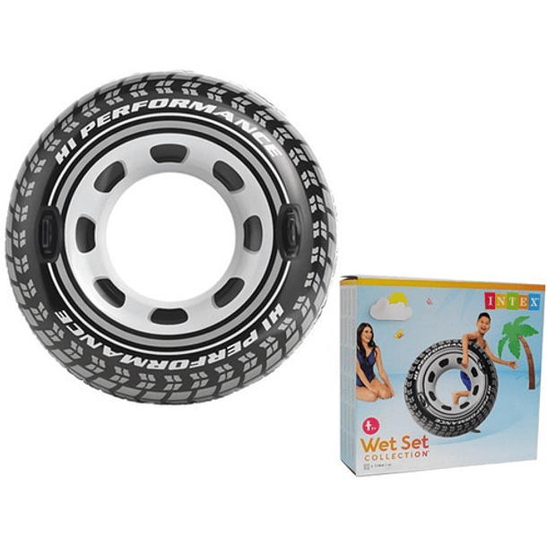 Flotador Inflable 46 X 34 PuLG Diseño De Llanta/neumático 