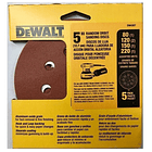 Disco De Lija Con Velcro Dw4307 Grano Surtido De 12.7 Cm 1