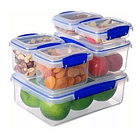 Contenedores Plásticos X 6 Unidades 2