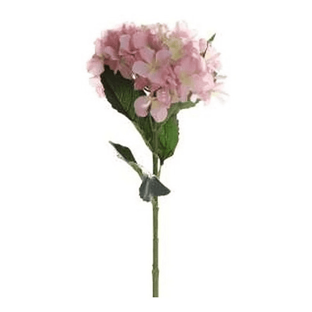 Flor Hortensia Rosado 19cm 