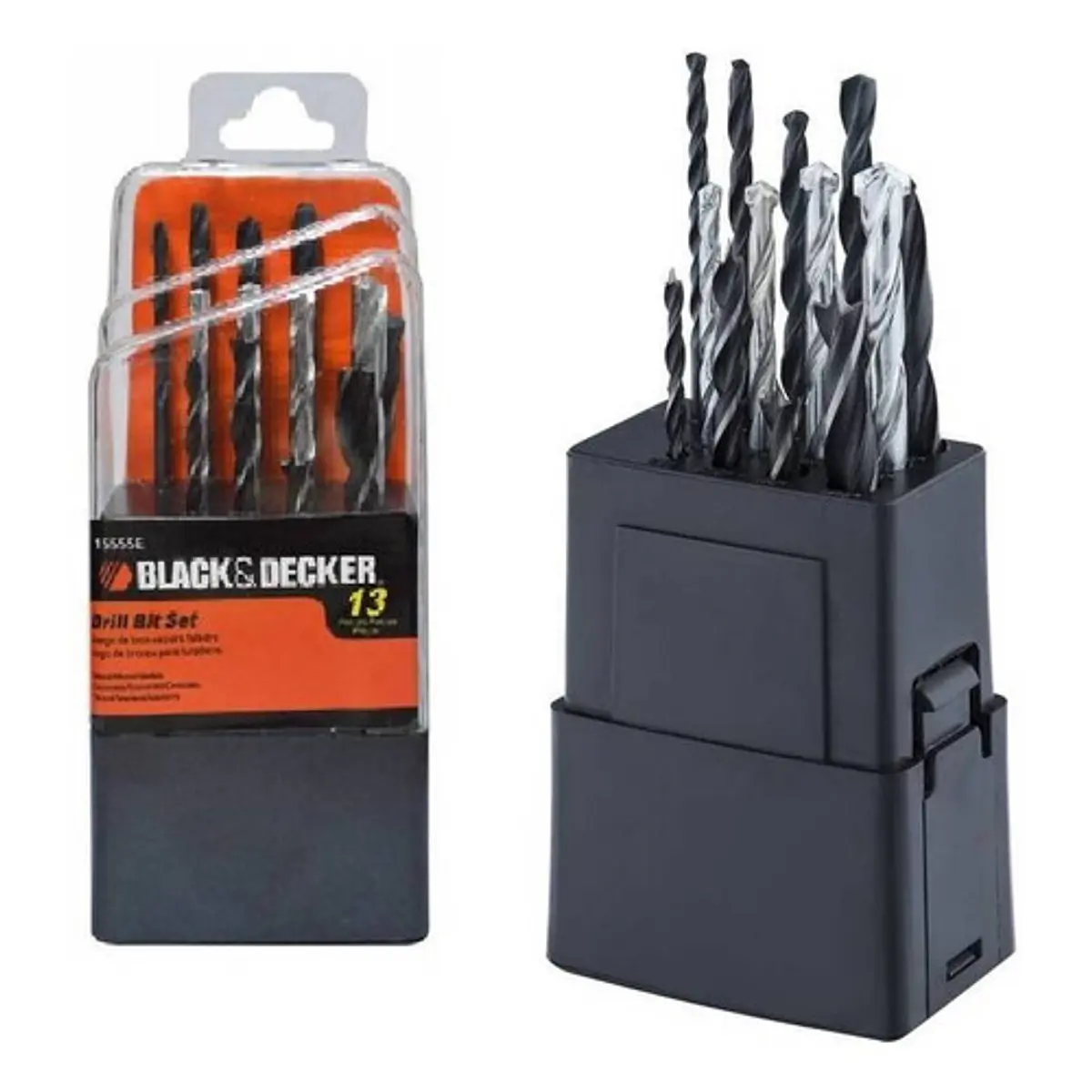 Juego De 13 Brocas Multiusos 1/16" A 1/4" Para Madera, Plástico Y Metal (Taladro)