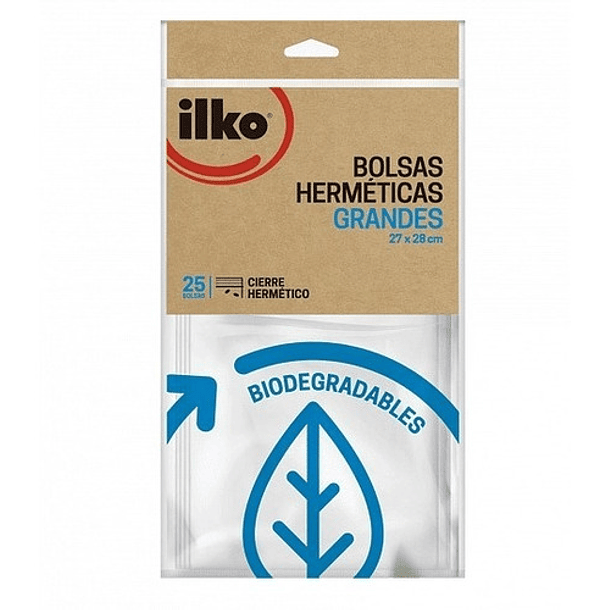 Bolsas Hermética Grande X 25 Unidades 