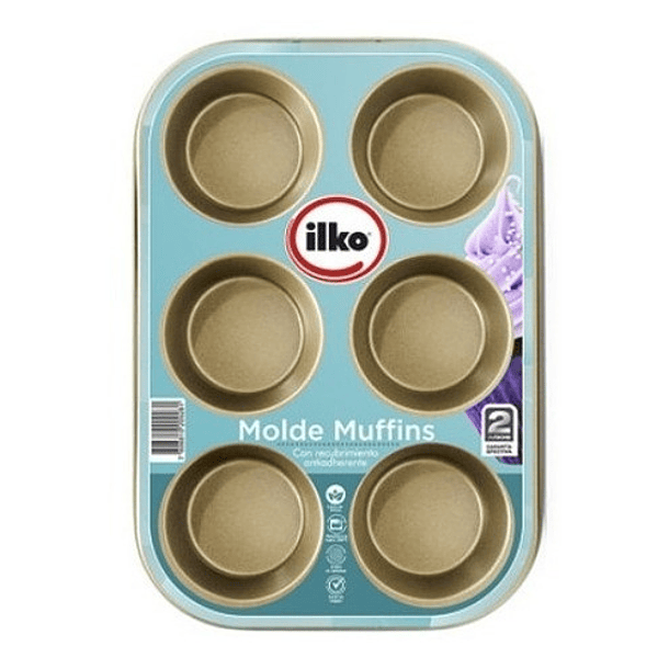 Molde Para 6 Muffins 1